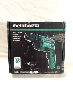 Brand new in the box corded (Metabo) 3/8” drill driver. Retails $107.