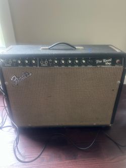Gretsch Guitar (1964)  and Fender Pro Reverb Amp (1965)