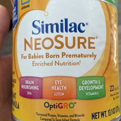packed similac neosure