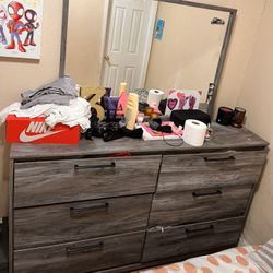 Bed Frame And Dresser