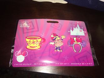 Minnie main attraction series ( teacup) new .PINs