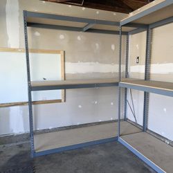 Garage Shelving 84 in W x 24 in D 3 Tier Level Steel Storage Rack Supply Shelves Delivery Available