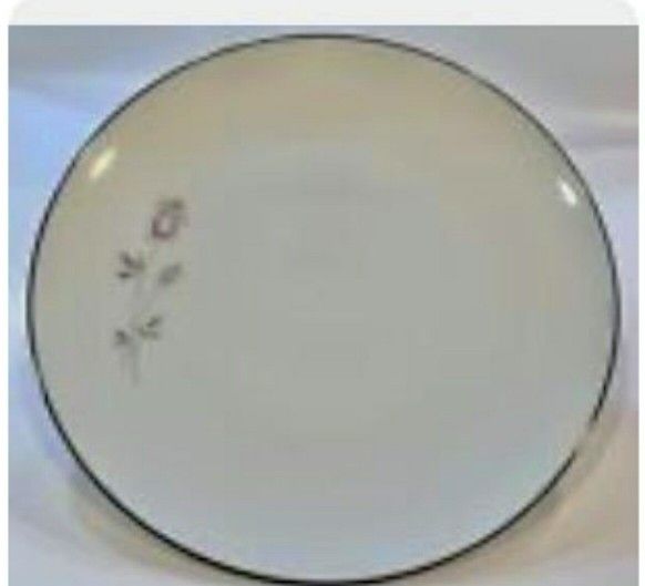 Noritake China Pasadena Pattern With Platinum Trim Includes 30 Pieces