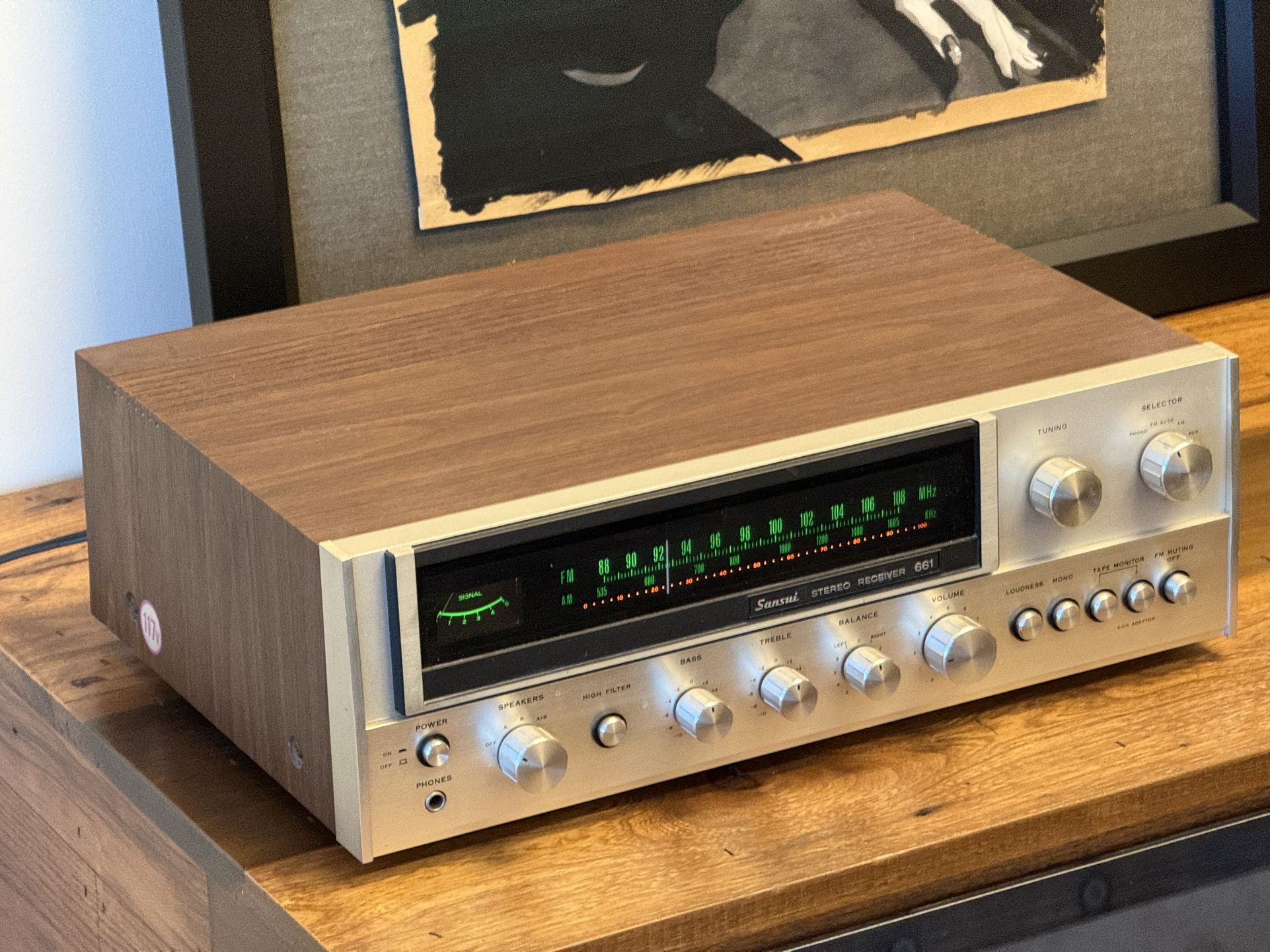 Sansui 661 Stereo Receiver