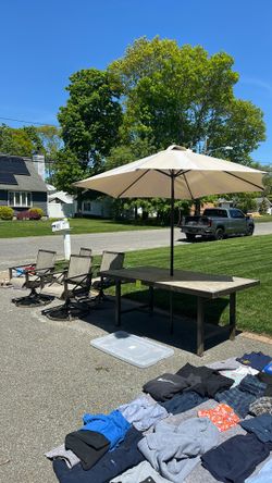 Patio table