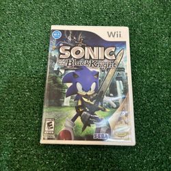 Sonic and the Black Knight (Nintendo Wii) — Complete CIB w/ Manual by SEGA