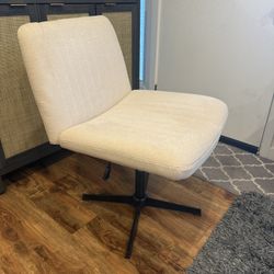 Beige Swivel Chair