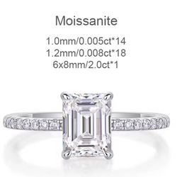Moissanite Ring 