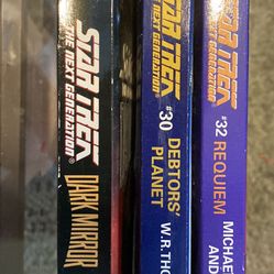 Star Trek Next generation Books