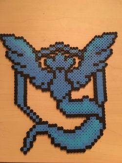 Pokemon go team mystic Pixel Art