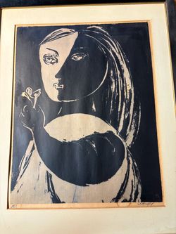 Picture 2 faced woman