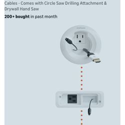 New In Box ECHOGEAR in Wall Cable Management Kit for TV & Soundba