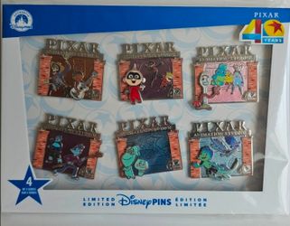Disney pin Pixar 40 Years Box set #4..... $140