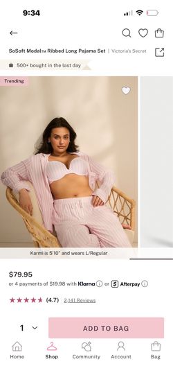 Victoria secret pijamas set