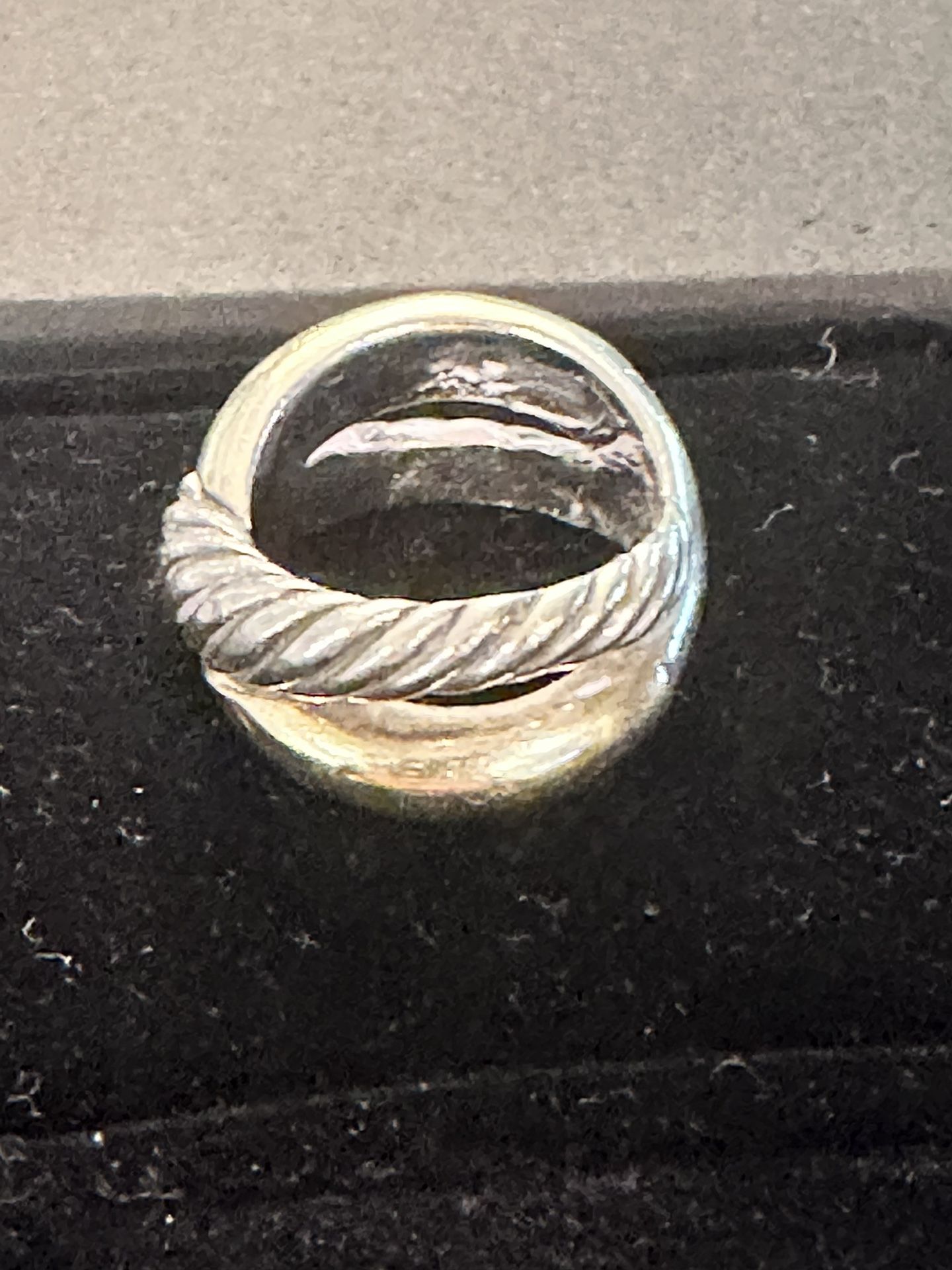 David Yurman Silver&Gold Ring