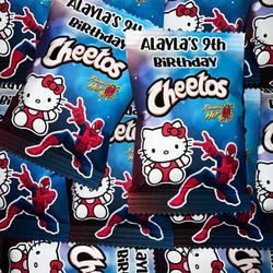 custom Chip bags Party Favors