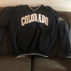 CU BUFFS Pullover Windbreaker