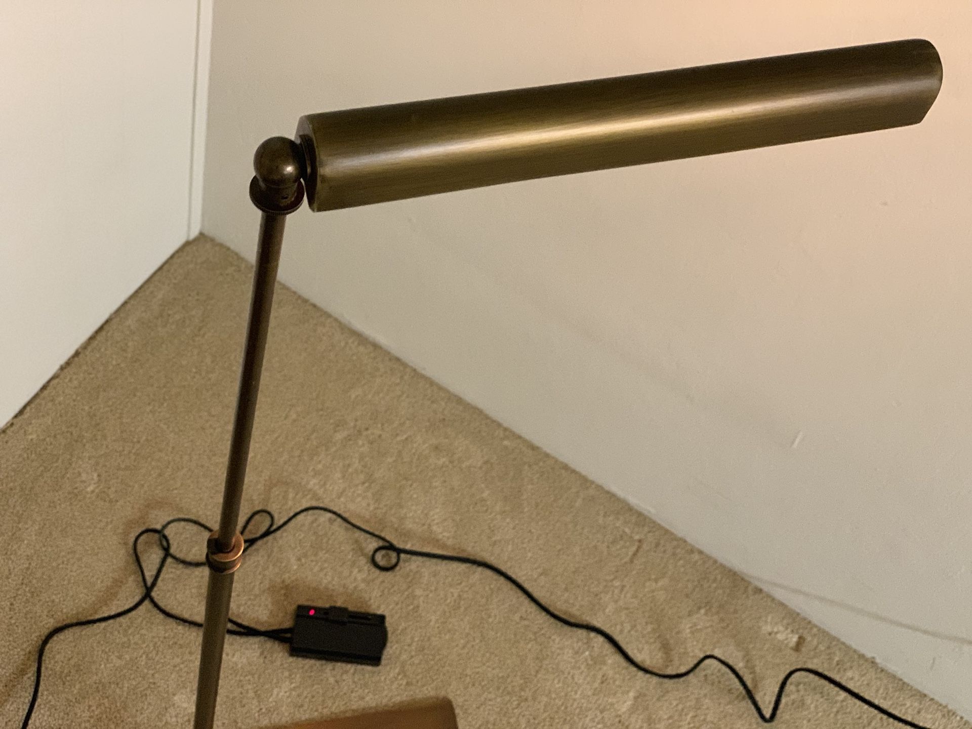 Restoration hardware slimline task floor lamp outlet