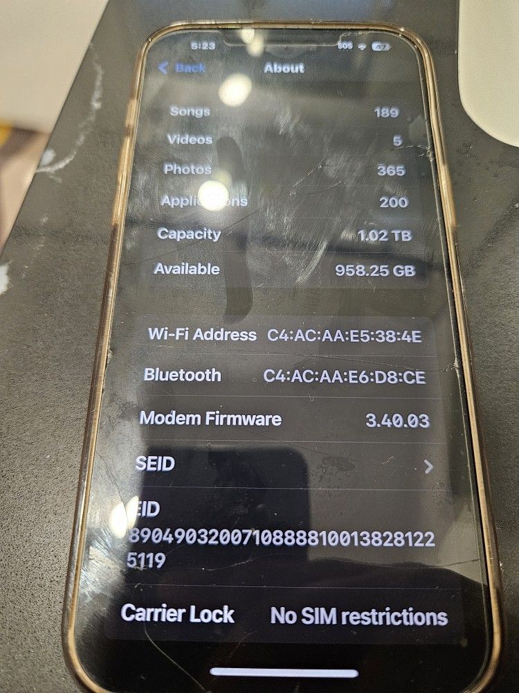 IPhone 14 Pro Max 1tb Deep Purple 