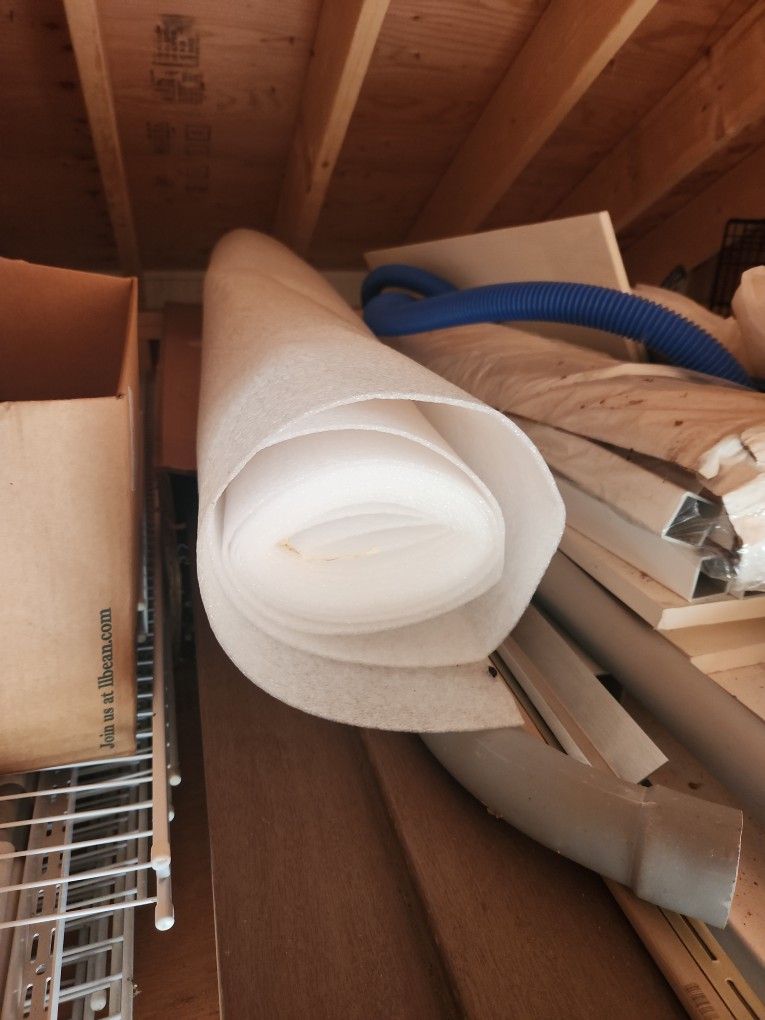 Roll of foam sheeting