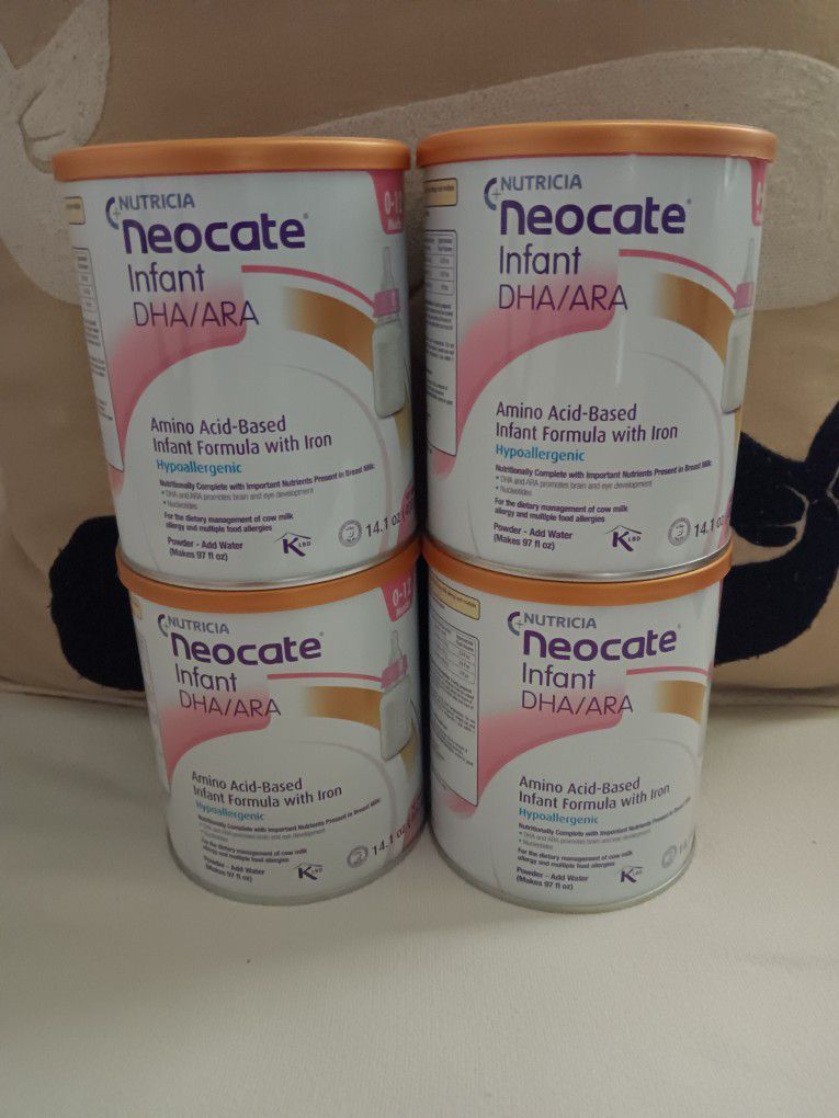 "Neocate" (4) CASE Infant Formula 