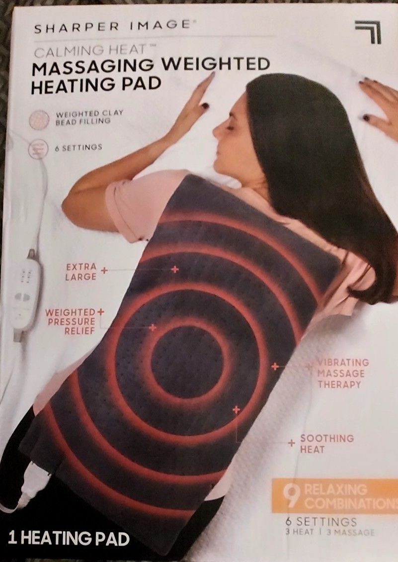 Massaging Weighted Heating Pad 