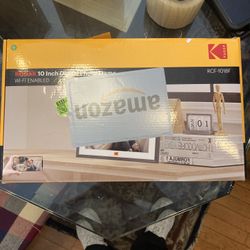 KODAK 10.1 Inch WiFi Digital Picture Frame,1280x800 HD IPS Touch Screen, Electronic Smart Photo Frame with 32 GB Memory, Auto-Rotate, Instantly Share 