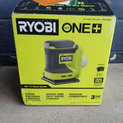 SHEET SANDER RYOBI 18V TOOL ONLY 