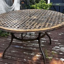 4 Foot Outdoor Table Metal