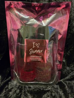 NEW - Victoria's Secret Temptation Fragrance & Shimmer Mist Set TRAVEL SIZE