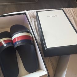 chancleta Gucci Size 8 De Hombre