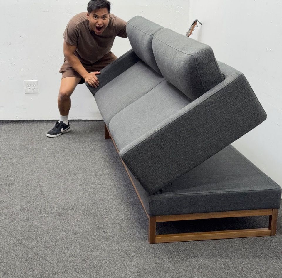 Blu Dot Diplomat 80" Sleeper Sofa Bed - 3k Retail - High Quality *Rare Find*