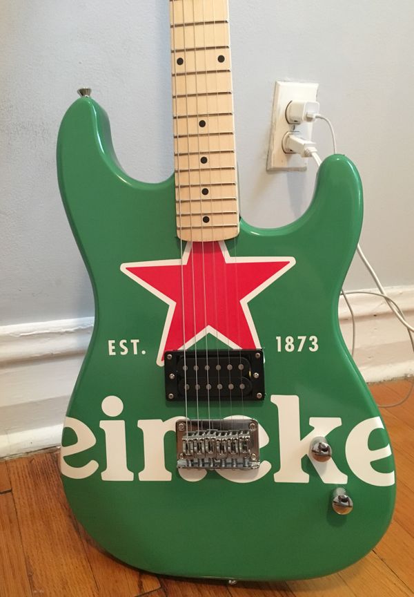 Brand new Heineken electric guitar! for Sale in Chicago, IL - OfferUp