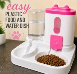 Automatic Pet Food and Water Dispenser
