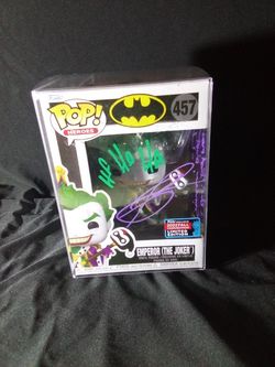 Joker Funko Signed