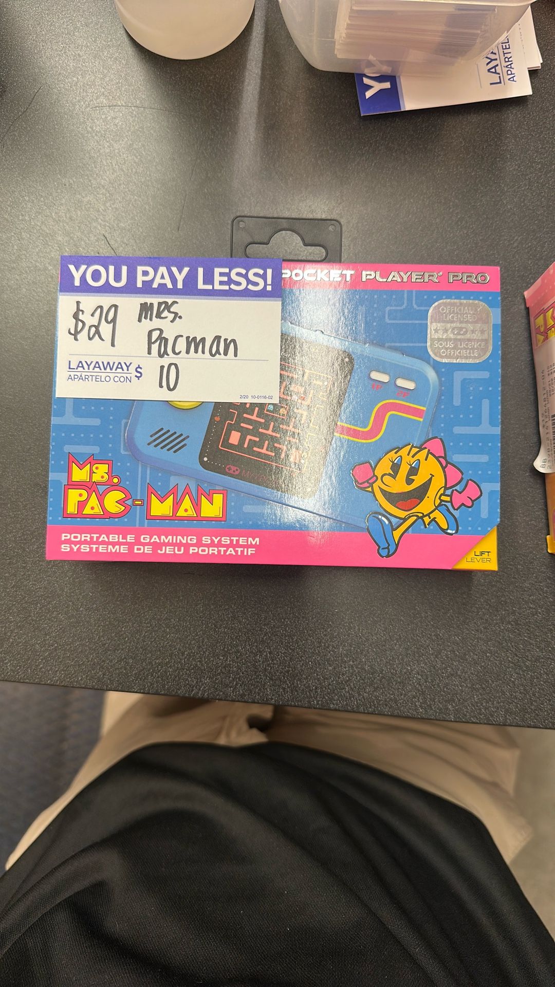 My Pocket Play Pro My Arcade Ms Pac-Man