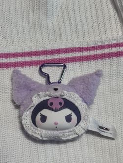 TOPTOY - Sanrio- Fluffy Bear Series Blind Box – Cute Soft Vinyl Plush Charm - Kuromi