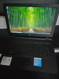 Black HP Touchscreen Laptop Win10Pro/OfficeSuite/8Gb/500Gb