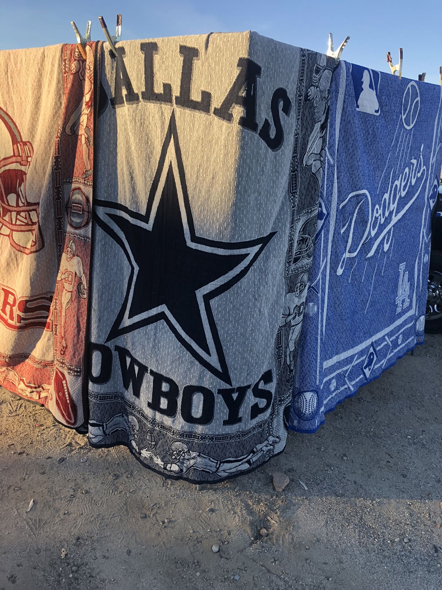 Dallas cowboy blanket