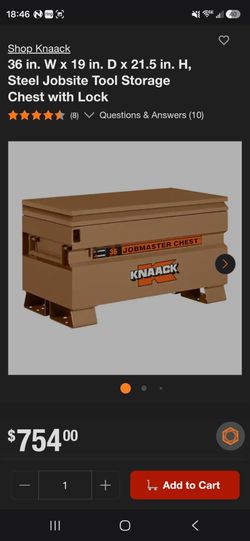 Toolbox/job box