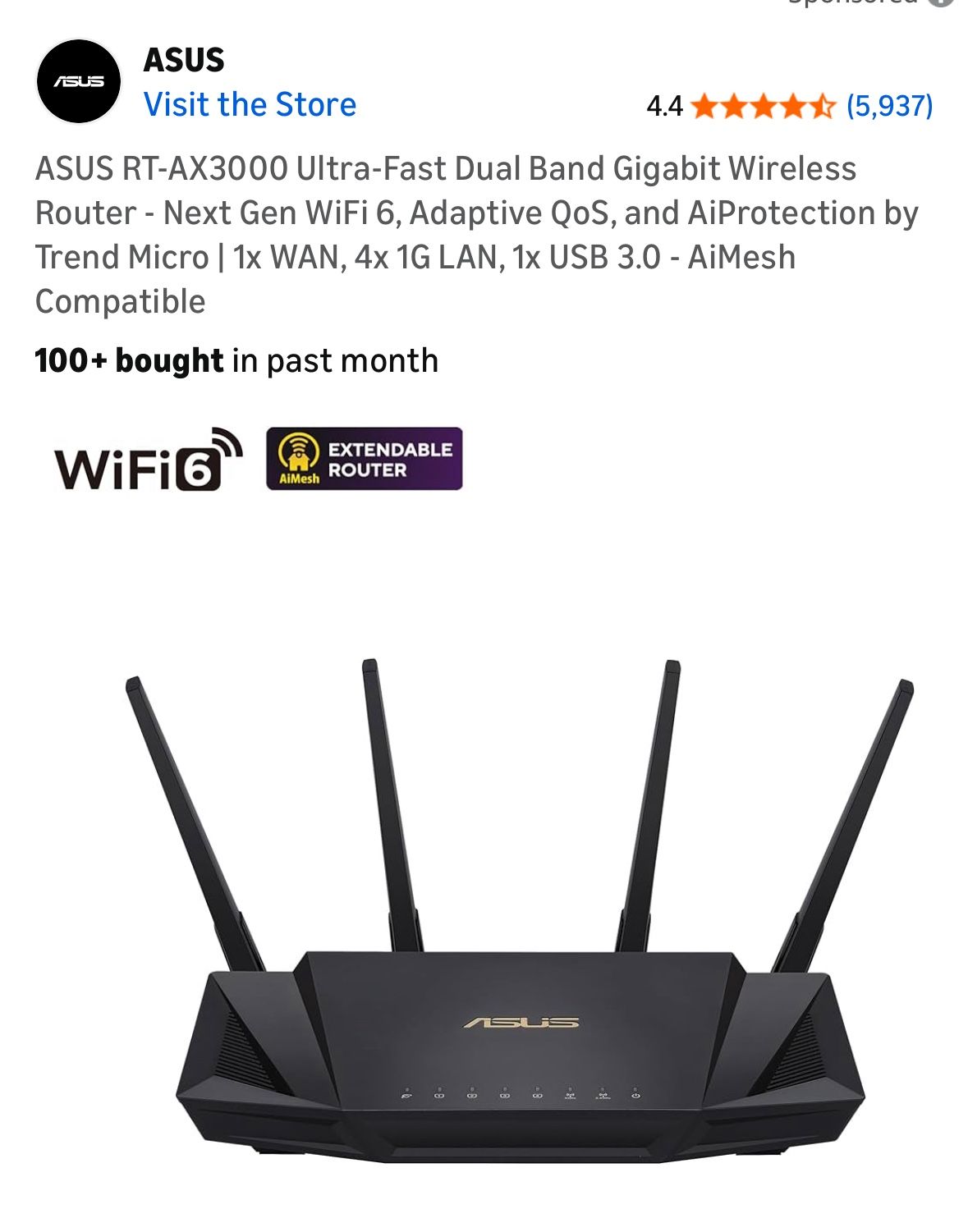 Asus Wireless Router