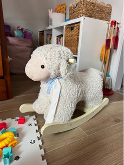 Lamb rocking horse