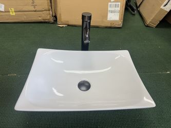 Top Mount Sink With Faucet 