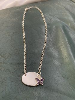 Beautiful Necklace with Butterfly Charm
