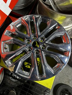 (3) Ford F-150 Platinum 6 Lug 20 Inch OEM Wheels