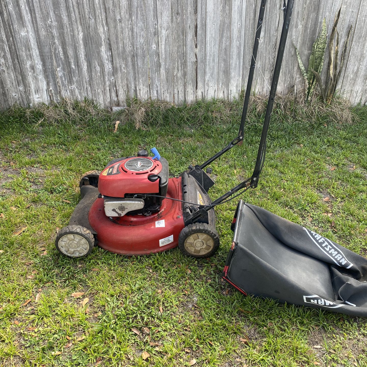 Craftsman Briggs & Stratton mower