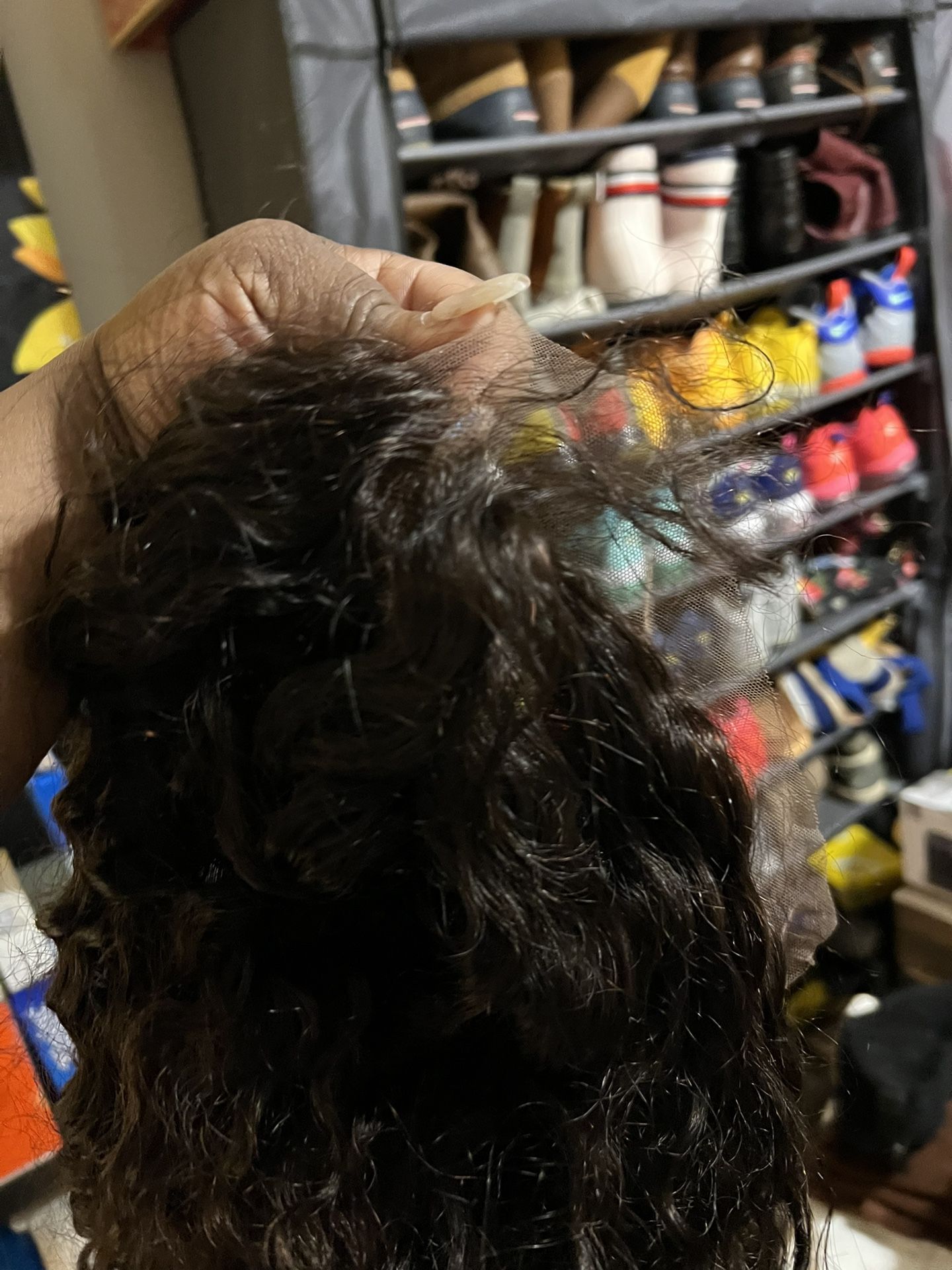 8 Inch Human Hair Wig