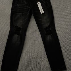 Purple brand jeans black