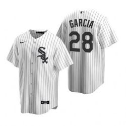 Nike Chicago White Sox Garcia #28 Pinstripe Jersey size M
