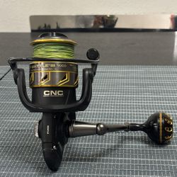 🐠 Preowned Penn Battle 3 5000 Reel with Braid Line 🔥 